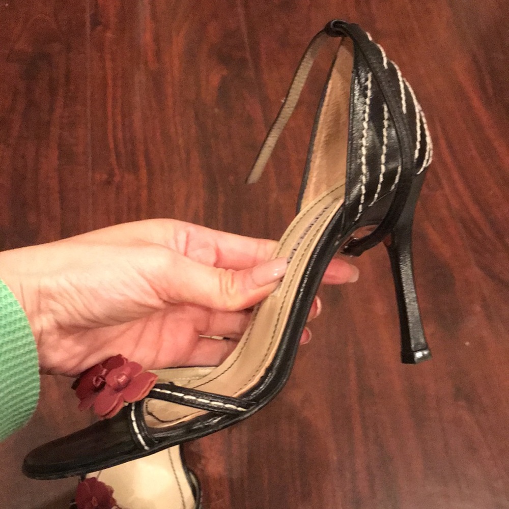 Barely worn sexy and comfortable strap heels. - Picture 2 of 4